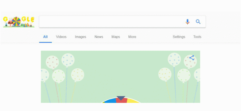 What is Google Birthday Surprise Spinner?